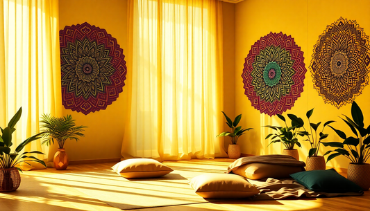 Elevate Your Space: Infusing Spiritual Serenity with Mandala Designs