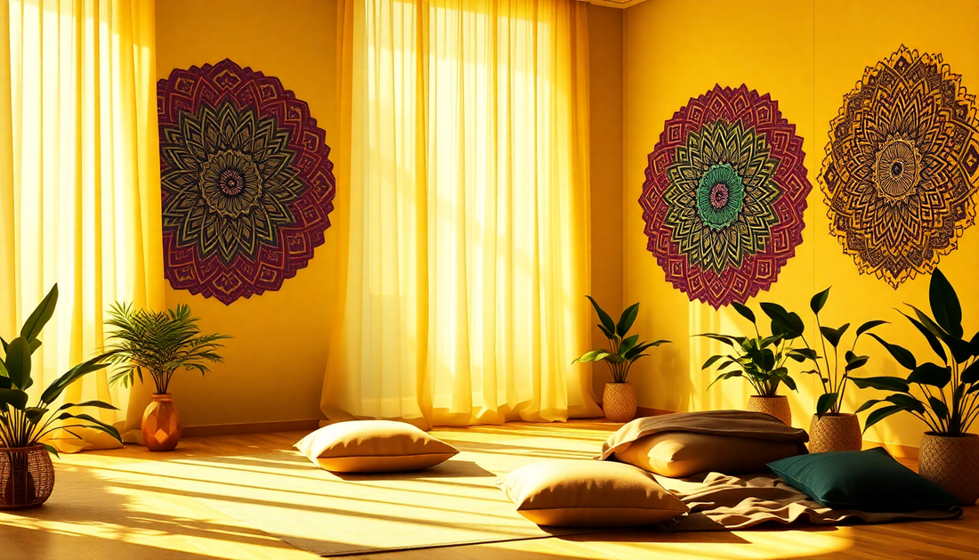 Elevate Your Space: Infusing Spiritual Serenity with Mandala Designs